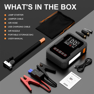 Arrancador de Baterías Portátil 2400A 3.8L Diésel, Potente Arrancador de Coches, Camiones y Motocicletas, 16000mAh - Product Image 5