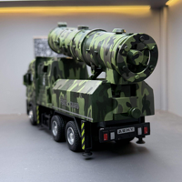 Véhicule miniature de camion lanceur de missiles camouflage 1:32 en gros, jouet lanceur de fusées Peace Guard, voiture télécommandée pour enfants