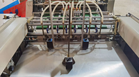 Machine automatique de fabrication de boîtes Juxin avec positionnement visuel et colle thermofusible pour boîtes rigides et couvertures rigides (Haute précision, économie d'énergie)