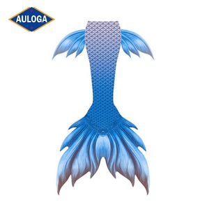 Coda di Sirena per Adulti, Costume Bikini a 2 Pezzi con Decorazioni in Cristallo, Eco-Friendly in Spandex/Poliestere per Nuoto <span class=keywords><strong>e</strong></span> Immersioni - Product Image 3