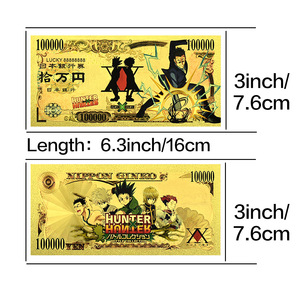 Ensemble de cartes commémoratives avec billet de banque en feuille d'or pour chasseur professionnel de la faune, objet de collection pour <span class=keywords><strong>sportif</strong></span> de plein air - Product Image 3