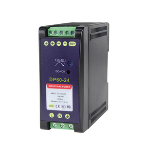 Alimentation industrielle sur rail DIN 60W/24V 12V 24V 48V 24W 36W 60W 120W 240W pour surcharge électromécanique - Product Image 2