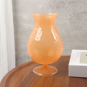 Vaso di vetro crema medievale francese ornamenti Vintage artistico idroponico piccolo libro rosso Design moderno - Product Image 4