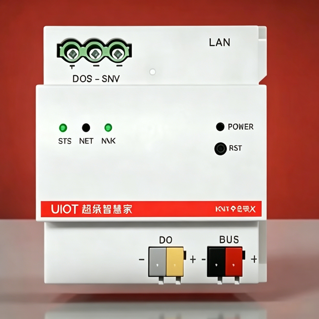 KNX Compatible Wireless Smart Home Gateway for Villa and Building Automation