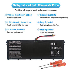 Thay thế Acer Aspire F5-573G Aspire 4739 E15 E5-575G Pin máy tính xách tay ap19 b5k as16b8j 3icr19/66-2 Pin máy tính xách tay trong kho - Product Image 4