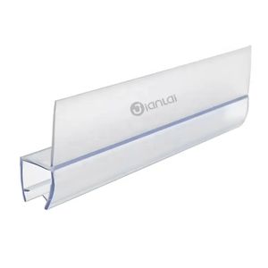 Tira de sellado comercial para mamparas de <span class=keywords><strong>ducha</strong></span>, <span class=keywords><strong>junta</strong></span> de goma impermeable de 12 mm y 10 mm para puertas de vidrio, ideal para proyectos de baños de hotel. - Product Image 1