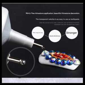 Colle B7000 pour strass et bijoux, adhésif transparent multi-usages pour métal, verre, plastique, tissu, cuir, fournitures de bricolage - Product Image 2