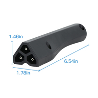 Poignée de chargeur triangulaire EZGO RXV 48V à 3 broches |   Remplace l'OEM 611219