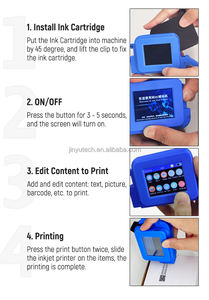 <strong>Hand</strong>-<strong>Held</strong> Inkjet Printer Print Date <strong>Coder</strong> Batch Batch Number Inkjet Carton Outer Packaging Box Inkjet Gun - Product Image 5