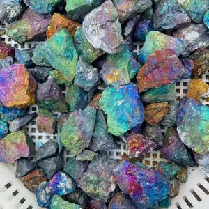 بالجملة بالجملة الخام حجر الكريستال قوس قزح الخام البورنيت عينة جمع المعادن للزينة - Product Image 4