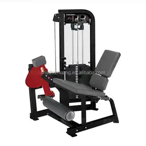 Spor ekipmanları vücut geliştirme Fitness gücü eğitim Pin yük seçim makineleri bacak uzatma bacak bükme egzersiz aleti