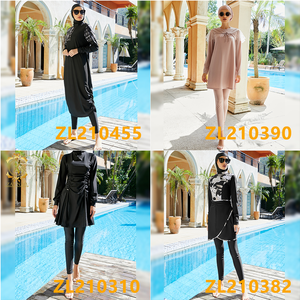 Zaynab 2 piezas venta al por mayor moda turca Pakistán Saoudien Khimar Jilbab <span class=keywords><strong>Nikab</strong></span> Abaya vestido musulmán Jilbab para mujeres - Product Image 5