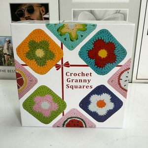 Bestseller : Jeu <span class=keywords><strong>de</strong></span> cartes Granny Square, tricot DIY, 50 modèles, coffret en papier - Product Image 6