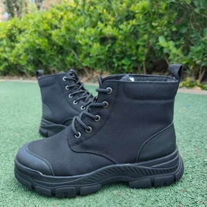 Botas de Invierno Forradas de Piel, con Forro Polar Grueso, Cálidas, Resistentes al Frío, Antideslizantes, Impermeables, Unisex, de Tacón Bajo, para la Nieve - Product Image 4