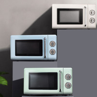 Four à micro-ondes domestique, Mini dortoir, Table rotative, rétro, pour personnes âgées