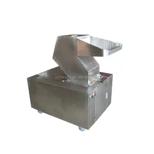 Frozen Bones with Meat Grinder into Small Partical/Bones Crushing Mill for Bones Powder Processing