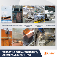 UMW 2000w Laser Cleaner Dual-Axis Laser mesin pembersih terus menerus untuk otomotif Aerospace Heavy Machinery