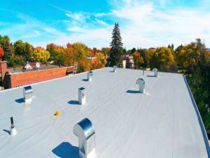 Feuille d'étanchéité TPO industrielle 1,8 mm, résistante au vieillissement, aux UV et écologique, garantie 5 ans pour l'extérieur, directement de l'usine - Product Image 3