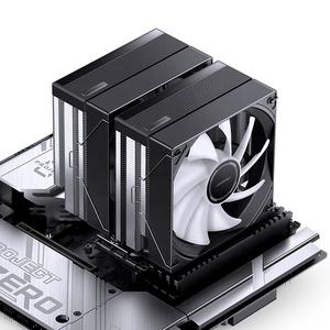 JONSBO CB80 Negro, Enfriador de CPU de Doble Torre de 120 mm, 6 Tubos de Calor, <span class=keywords><strong>2</strong></span> Ventiladores PWM ARGB, TDP 260 W para LGA115X/1200/1700/1851 AM5 AM4 - Product Image 6