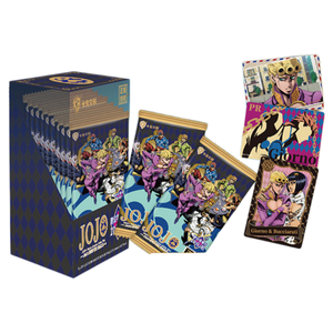 Juego de Cartas Kabao <span class=keywords><strong>JOJO</strong></span>, Personajes de Aventura, <span class=keywords><strong>JoJo</strong></span> Bizarre, Kujo Jotaro, Kakyoin, Colección de Cartas, Juguete Infantil de Dibujos Animados, Juegos de Mesa - Product Image 1