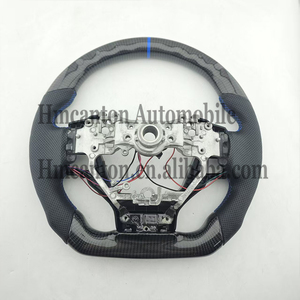 พวงมาลัยรถยนต์ Lexus IS250 IS350 ES ES300 GS GS350 NX CT200 RC ทำจากหนังคาร์บอนไฟเบอร์แบบเจาะรู ลดราคาพิเศษ - Product Image 2