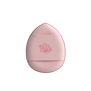 Pinkz Custom 3x4cm Mini houppette à poudre pour les doigts, éponge de <span class=keywords><strong>maquillage</strong></span> lavable, houppette pour anticernes avec étiquette privée personnalisée - Product Image 5
