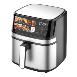 Nueva Freidora de Aire Inteligente 2025 de Acero Inoxidable con Doble Cesta y Control Digital, 8L, 10L, 12L, Electrodoméstico de Cocina - Product Image 6