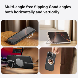 NOUVEAU Étui pour téléphone à écran intelligent magnétique IPX8 étanche NFC pour <span class=keywords><strong>iPhone</strong></span> 16 Étui pour téléphone NFC Béquille <span class=keywords><strong>avec</strong></span> bouton de commande de l'appareil photo - Product Image 4