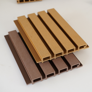 Panneaux muraux 3D WPC modernes de haute qualité pour espaces commerciaux, revêtement extérieur imperméable et ignifuge, fournisseur - Product Image 1