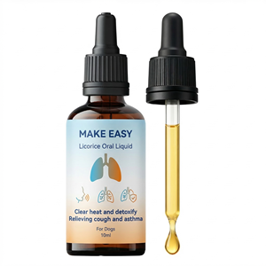 อาหารเสริมสุขภาพระบบหายใจสำหรับสุนัขและแมว สูตรธรรมชาติ สารสกัดจากดอกสายน้ำผึ้งชนิดน้ำ บรรเทาอาการเจ็บคอ แก้ไอ - Product Image 1