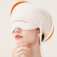 2 in 1 Kopf Augen massage gerät elektrische Wärme Luftdruck vibrierenden Helm Kopf Kopfhaut Massage gerät zu Hause