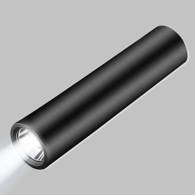 OEM Customizable Mini LED Pocket Torchlight Aluminum Alloy Rechargeable Flashlight with Logo