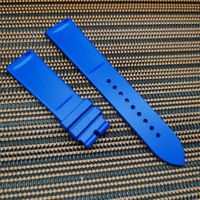 Bracelet de montre de plongée Jettda personnalisable 20 mm 22 mm à libération rapide, respirant, avec breloque, en caoutchouc FKM premium, étanche, en acier inoxydable