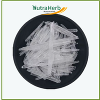 Prix d'Usine 100% Purs Cristaux de Menthol Naturels Cristaux de Menthe L-Menthol en Vrac Fabricant de Menthol