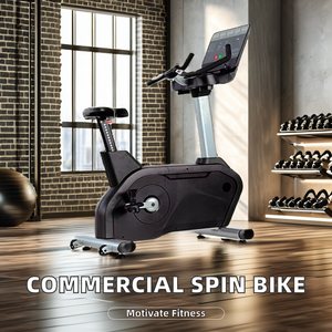 New Arrival Upright Magnetic Exercise <b>Bike</b> Indoor Cycling Stationary <b>Bike</b> Home <b>Gym</b> Commercial Cardio Training Body Workout - Product Image 4