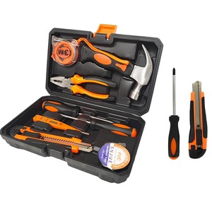 Kit de Herramientas Manuales para el Hogar con Caja de Almacenamiento de Plástico, Kit de Herramientas Multiusos para el Hogar que Incluye Herramientas Esenciales - Product Image 3