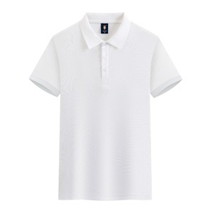Polo Negro para Hombre, Manga Corta, Cuello con Botones, Logotipo Personalizado, Uniforme de Trabajo, Informal, Oficina, Golf - Product Image 5