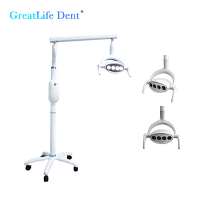 Lampe LED de chirurgie dentaire sur pied Greatlife <span class=keywords><strong>Dent</strong></span> 700LM 6000K Température de couleur certifiée CE - Product Image 4