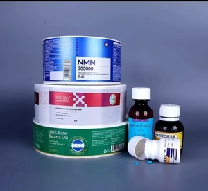 Etiquetas Adhesivas de Vinilo para Envasado de Alimentos y Suplementos para la Salud, Ecológicas e Impermeables, Personalizables en Pequeñas Cantidades - Product Image 6
