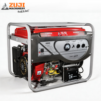 Générateur à essence portable ZUJI 6800 monophasé 5 kW nominal, 5 kW max, 5,5 kW haute efficacité, moteur en cuivre pur