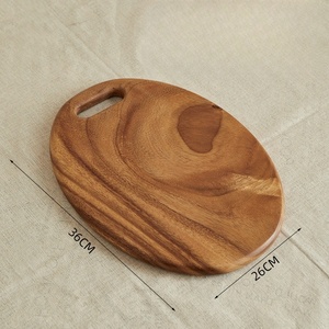 Rắn Walnut gỗ cắt khối khay di động rắn gỗ hộ gia đình mục - Product Image 6