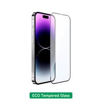 Protector de Pantalla de Vidrio Transparente HD Reciclable de Grado AAA para Teléfono Móvil 15 16 17 Pro, Cobertura Total, Película Templada