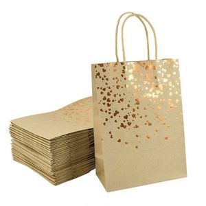 Sacs en papier kraft blanc personnalisés KM 2024 avec logo imprimé et poignée - Product Image 6