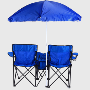<span class=keywords><strong>Silla</strong></span> <span class=keywords><strong>de</strong></span> Camping con <span class=keywords><strong>Sombrilla</strong></span> y Función <span class=keywords><strong>de</strong></span> Pesca, <span class=keywords><strong>Silla</strong></span> <span class=keywords><strong>de</strong></span> <span class=keywords><strong>Playa</strong></span> Plegable <span class=keywords><strong>de</strong></span> Doble Asiento <span class=keywords><strong>para</strong></span> Uso en Exteriores y Parques, Ligera - Product Image 3