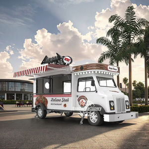 Street Snack Burger Churros Taco Food Trailer <b>Outdoor</b> Restaurant Commercial Catering Food Truck Juice Concession Trailer - Product Image 1