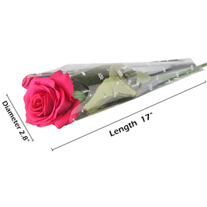 Đầy Màu Sắc Handmade Nhân Tạo Rose Duy Nhất Thân Cây Bất Động Cảm Ứng Hoa Lụa Cho Đám Cưới & Trang Trí Nội Thất Cho Tốt Nghiệp - Product Image 2