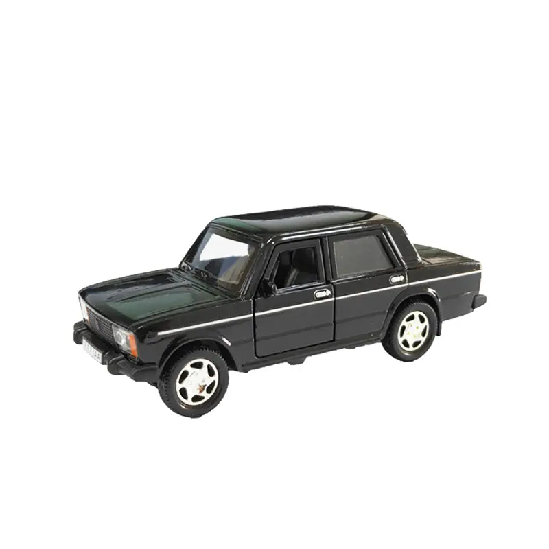 1:36 Diecast oyuncaklar rus Ladas 2104 ve 2106 Model arabalar geri çekin müzik pres döküm arabalar çocuklar için