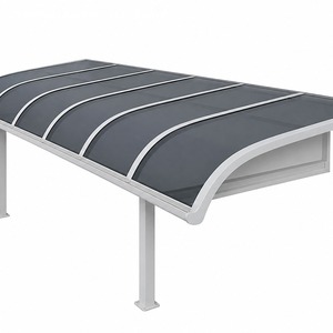 Toldo de Aluminio <span class=keywords><strong>para</strong></span> Montar en la Pared, Doble Capa, Protección UV, Cubierta Solar Ecológica y Sostenible, Techo Manual de PVC, <span class=keywords><strong>para</strong></span> Puerta Principal de Vivienda Privada - Product Image 3