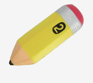 Boules anti-stress personnalisées en forme de crayon, imprimées, instrument d'écriture scolaire, jouet à presser, 4,5 pouces, cadeau promotionnel en gros - Product Image 4