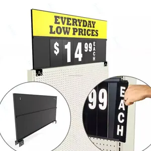 Manufacturers Selling Price Sign Board Supermarket Fruit Vegetable Price Tag